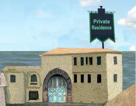 Enter Deinhardt Private (Restricted Area)